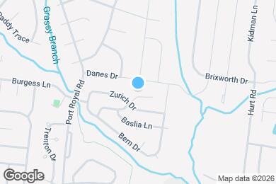 Map image of the property - 1731 Freiburg Dr