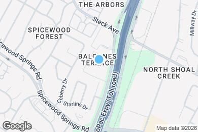 Map image of the property - 8100 N Mopac Expy