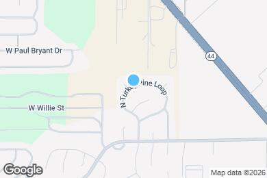 Map image of the property - 349 N Turkey Pine Loop