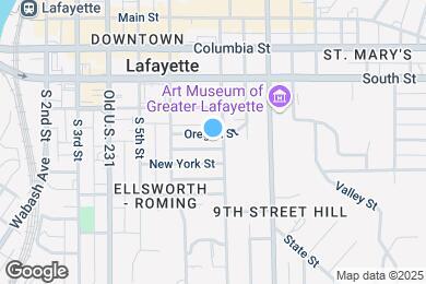 Map image of the property - Downtown Lafayette Living!