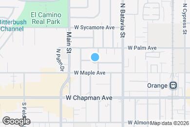 Map image of the property - 1108 W Acacia Ave