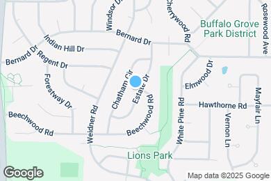 Map image of the property - 502 Estate Dr
