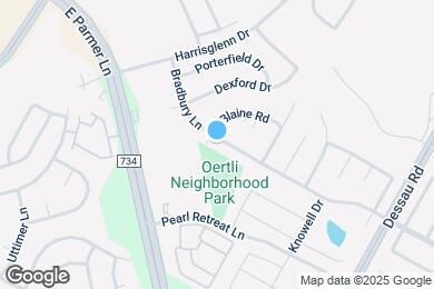 Map image of the property - 1305 Bradbury Ln