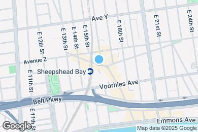 Map image of the property - 1524 Sheepshead Bay Rd