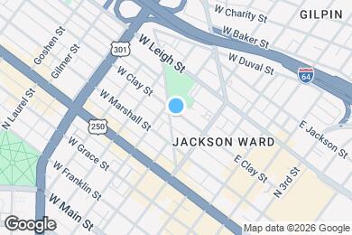 Map image of the property - 209 W Clay St