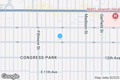 Map image of the property - 1313 Steele St