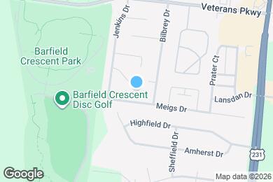 Map image of the property - 369 Chippen Ct