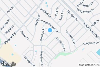 Map image of the property - 213 Larkspur Dr