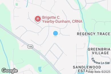Map image of the property - 420 Bramante Cir SW