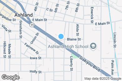 Map image of the property - 675 Siskiyou Blvd
