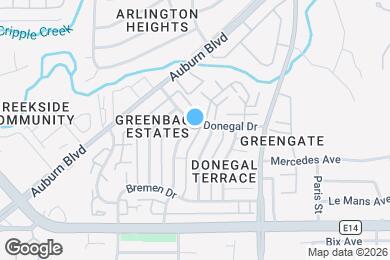 Map image of the property - Condo: 2 Bedroom / 1 Bathroom - Citrus Heights