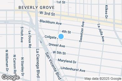 Map image of the property - 6676 Colgate Ave