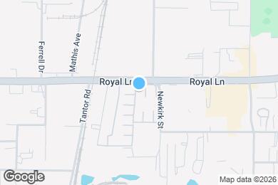 Map image of the property - Villages of Royal Lane