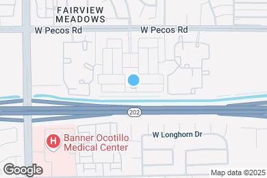 Map image of the property - 1218 S Sunset Dr