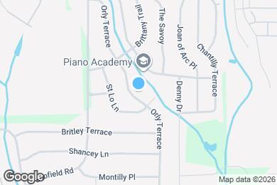 Map image of the property - 5430 Orly Terrace