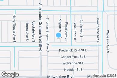 Map image of the property - 530 Kilgour Ave S