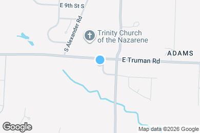Map image of the property - 1208 S Mayview Ave
