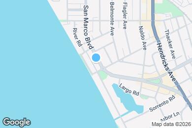 Map image of the property - 1780 San Marco Blvd