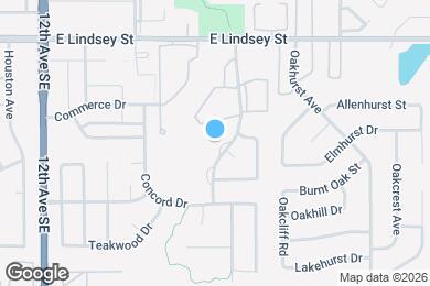 Map image of the property - 1508 Creekside Dr