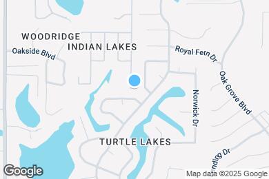 Map image of the property - 1504 Canoe Dr