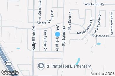 Map image of the property - 6320 Hidden Springs Dr