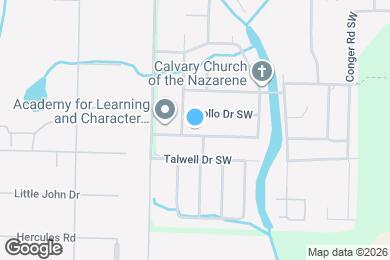 Map image of the property - 3903 Telstar Cir SW
