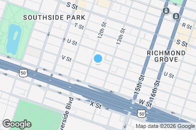 Map image of the property - 1213 V St
