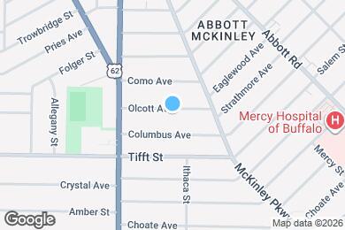 Map image of the property - 67 Olcott Ave