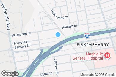Map image of the property - 2411 Scovel St
