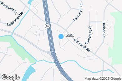 Map image of the property - 1108 Plumcrest Dr