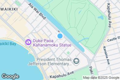 Map image of the property - 303 Liliuokalani Ave