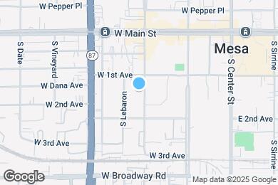 Map image of the property - 116 S Robson