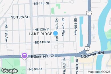 Map image of the property - 1117 NE 17th Ter