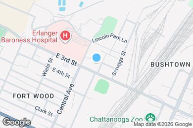 Map image of the property - 1120 Garfield St