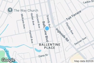Map image of the property - 2540 Ballentine Blvd