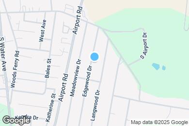 Map image of the property - 1029 Edgewood Dr