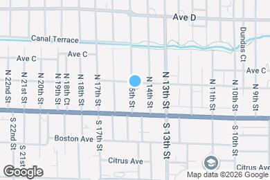 Map image of the property - 136 N 15th St