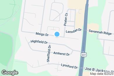 Map image of the property - 227 Meigs Dr