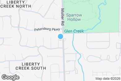Map image of the property - 5841 Democracy Dr