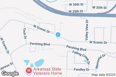 Map image of the property - 602 W Scenic Dr