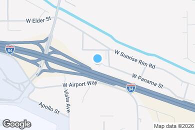 Map image of the property - 2377 W Panama St