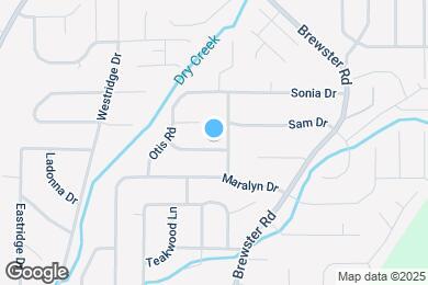 Map image of the property - 1626 Mardis Dr