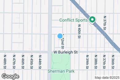 Map image of the property - 3155 N 42nd St