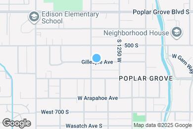 Map image of the property - 1315 W Gillespie Ave