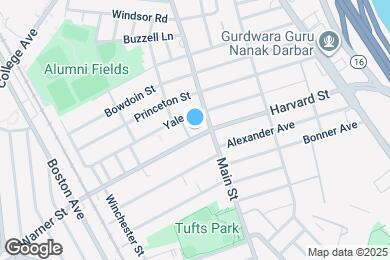 Map image of the property - 167 Harvard St