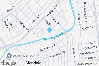 Map image of the property - 423 2nd Ave