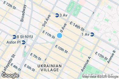 Map image of the property - 174 Second Avenue