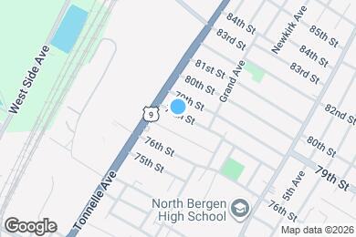 Map image of the property - 1615 78th St