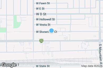 Map image of the property - 1425 W Stoneridge Ct