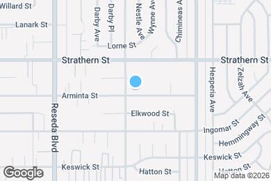 Map image of the property - 18241 Arminta St